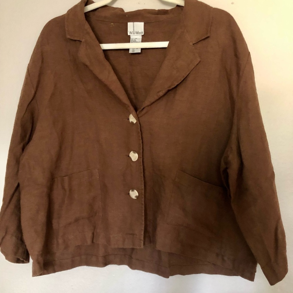 Women's Brown Blazer